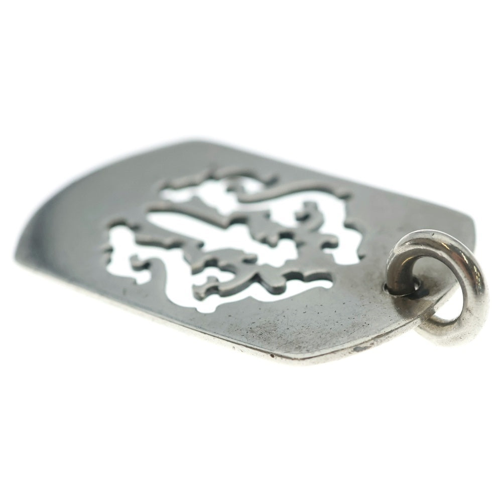 CHROME HEARTS(クロムハーツ) D TAG LRG DAGGER ダガーカットアウトドッグタグ ラージドッグタグネックレストップ