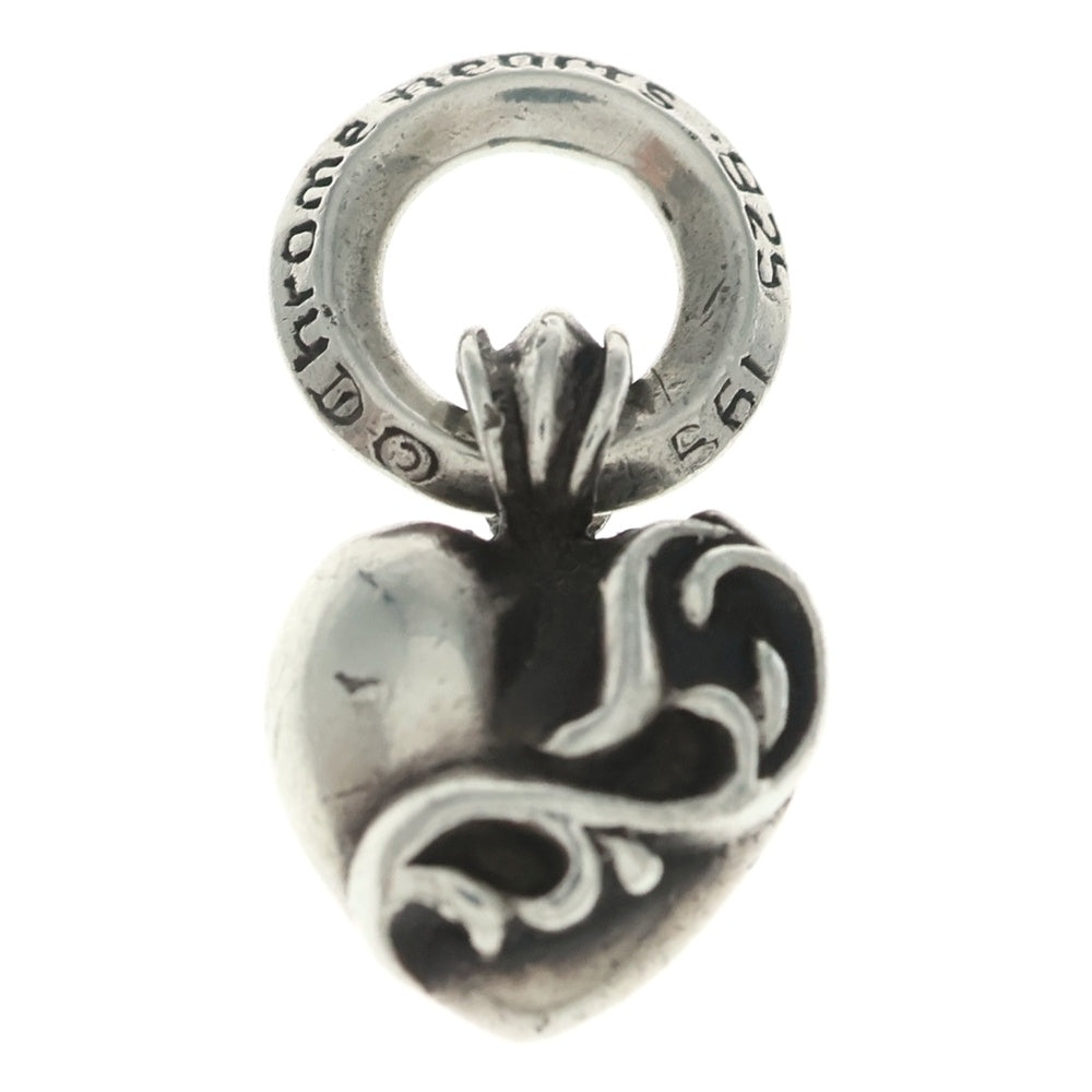 CHROME HEARTS(クロムハーツ) HEART CHARM ハートチャーム オールドチャーム シルバーネックレストップ