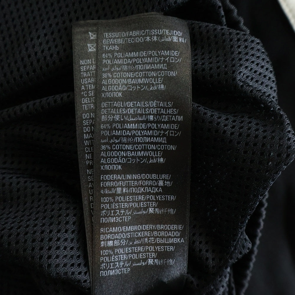 BALENCIAGA(バレンシアガ) 23SS×adidas TRACK SUIT 712280 TMV15 ×アディダス オーバーサイズ コットントラックジャケット ブラック