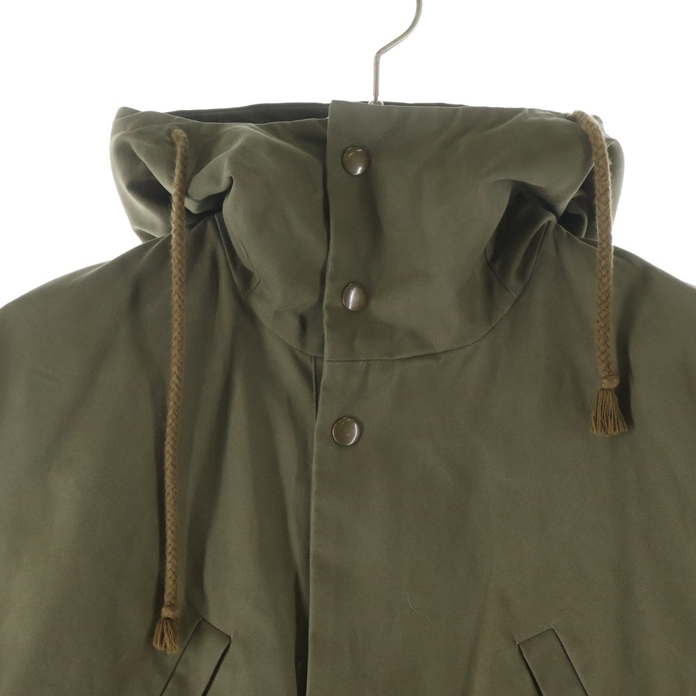 RAF SIMONS(ラフシモンズ) 05AW ARCHIVE POLTERGEIST ポルターガイスト期 パッチワーク モッズコート アウター アーカイブ カーキ