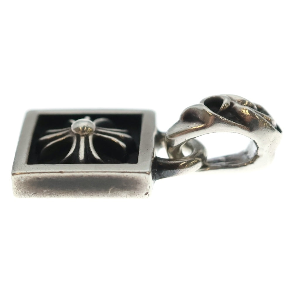 CHROME HEARTS(クロムハーツ) FRAMED CH PLUS フレームドCHプラス チャーム シルバーネックレストップ