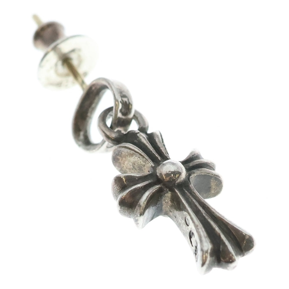 CHROME HEARTS(クロムハーツ) BBY F PPRCHN ベイビーファットクロス ドロップピアス シルバー BCA090