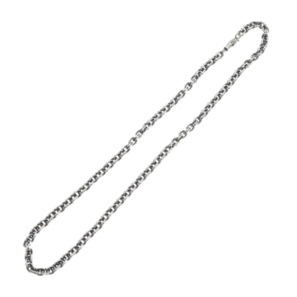 CHROME HEARTS(クロムハーツ) PAPER CHAIN 18 ペーパーチェーン18inch シルバーネックレス