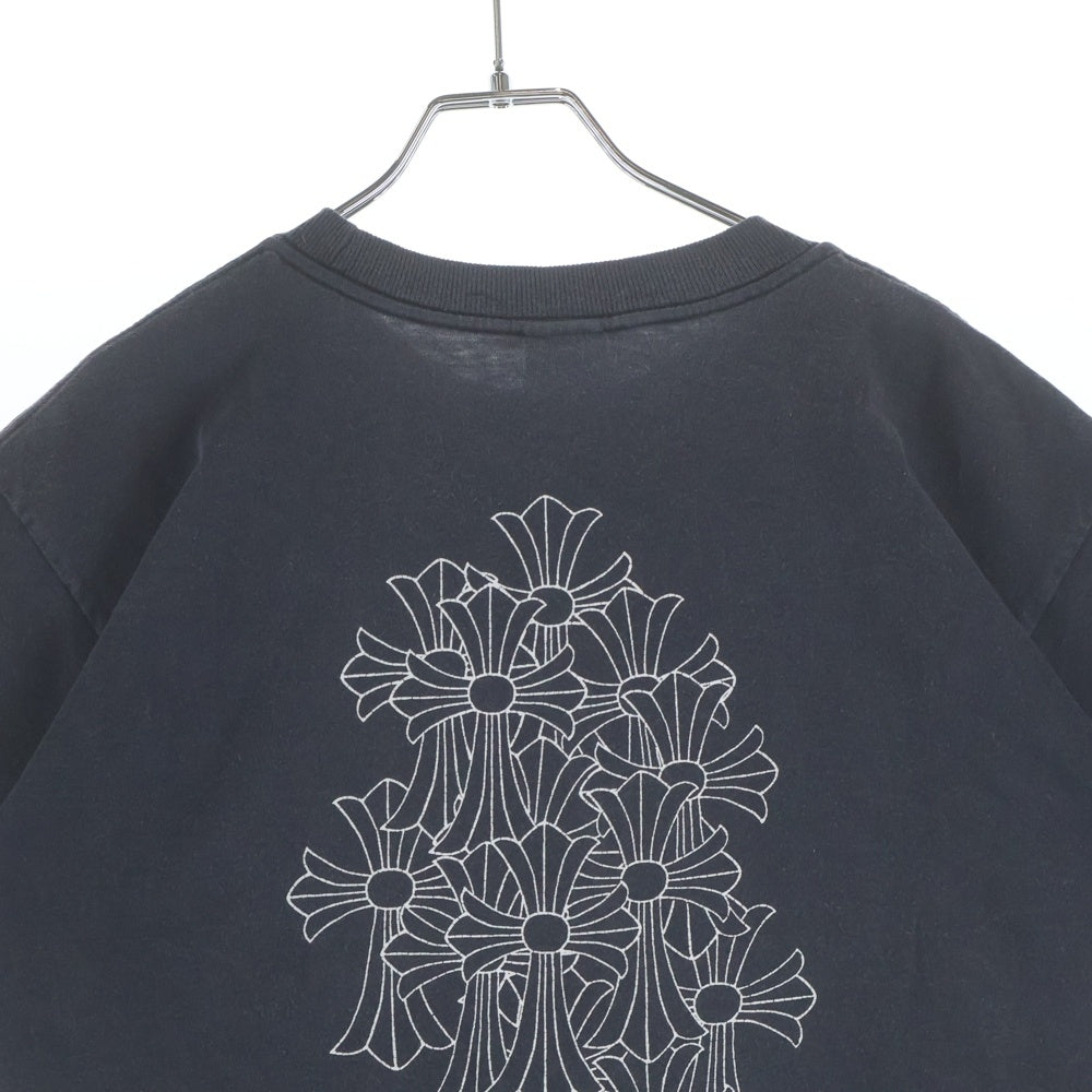 CHROME HEARTS(クロムハーツ) OLD バックセメタリープリント 半袖ポケットTシャツ カットソー ブラック