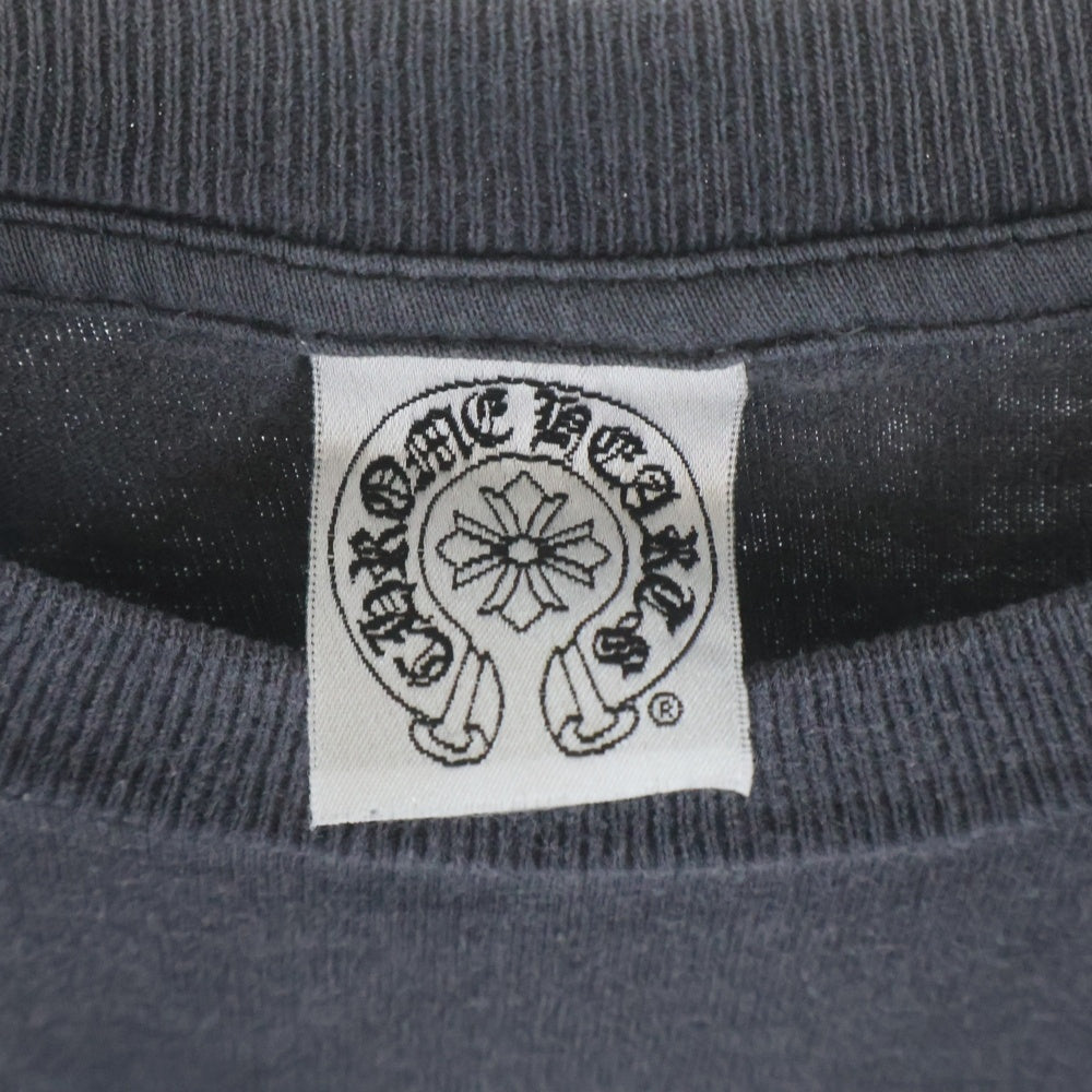 CHROME HEARTS(クロムハーツ) OLD バックセメタリープリント 半袖ポケットTシャツ カットソー ブラック