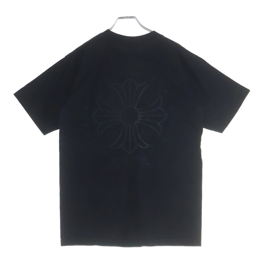 CHROME HEARTS(クロムハーツ) OLD 胸ポケット バックCHプラス 半袖Tシャツ ブラック