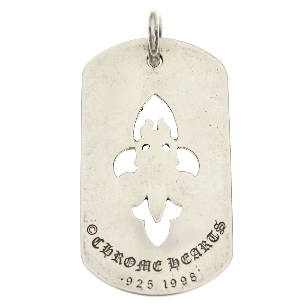 CHROME HEARTS(クロムハーツ) D TAG LRG FLE DAG フレアダガードッグタグ ラージドッグタグネックレストップ