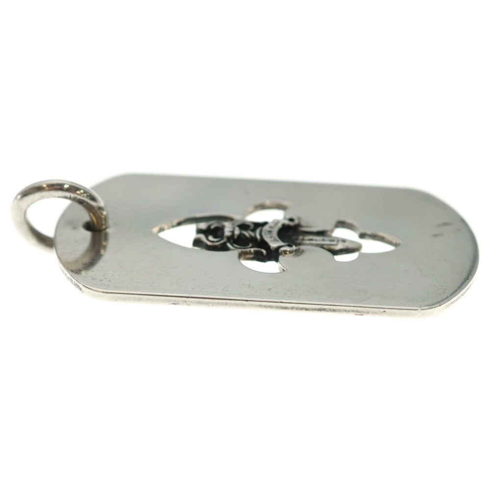 CHROME HEARTS(クロムハーツ) D TAG LRG FLE DAG フレアダガードッグタグ ラージドッグタグネックレストップ