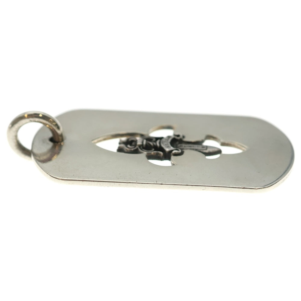 CHROME HEARTS(クロムハーツ) D TAG LRG FLE DAG フレアダガードッグタグ ラージドッグタグネックレストップ
