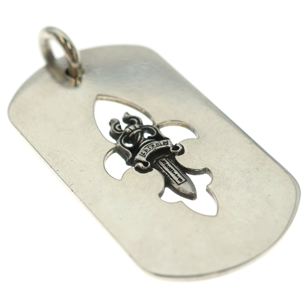 CHROME HEARTS(クロムハーツ) D TAG LRG FLE DAG フレアダガードッグタグ ラージドッグタグネックレストップ