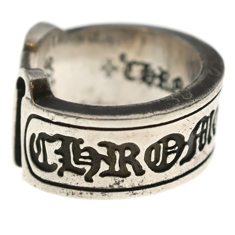 CHROME HEARTS(クロムハーツ) LG SCROLL LABEL ラージスクロールラベル シルバーリング