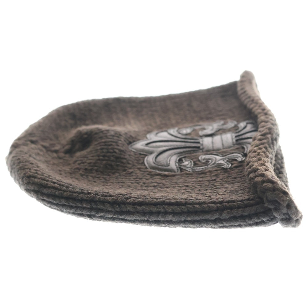 CHROME HEARTS(クロムハーツ) BS FLARE BEANIE BSフレアパッチ付きコットンビーニー帽子