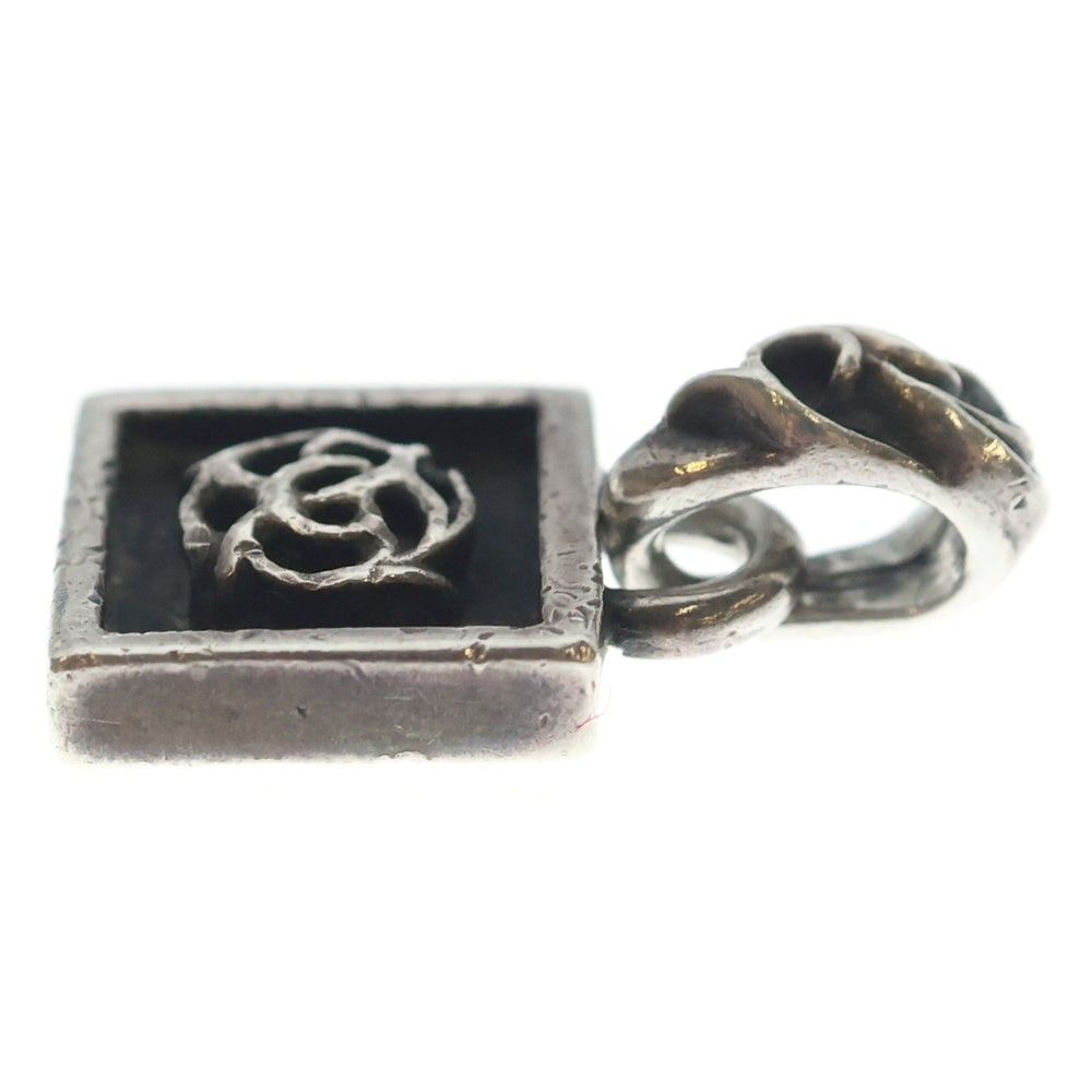 CHROME HEARTS(クロムハーツ) FRAMED FLRL フレームド フローラル チャーム ペンダントトップ シルバー