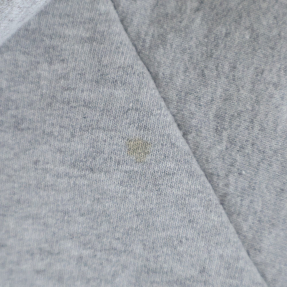 CHROME HEARTS(クロムハーツ) OLD SCROLL LABEL Hoodie オールドモデル バッグスクロールラベルプリント プルオーバー パーカー グレー