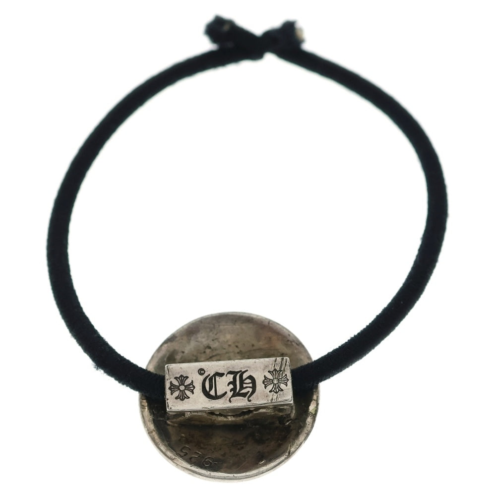 CHROME HEARTS(クロムハーツ) HAIRBAND BSフレアボール ヘアバンド ヘアゴムコンチョ シルバー BCA409