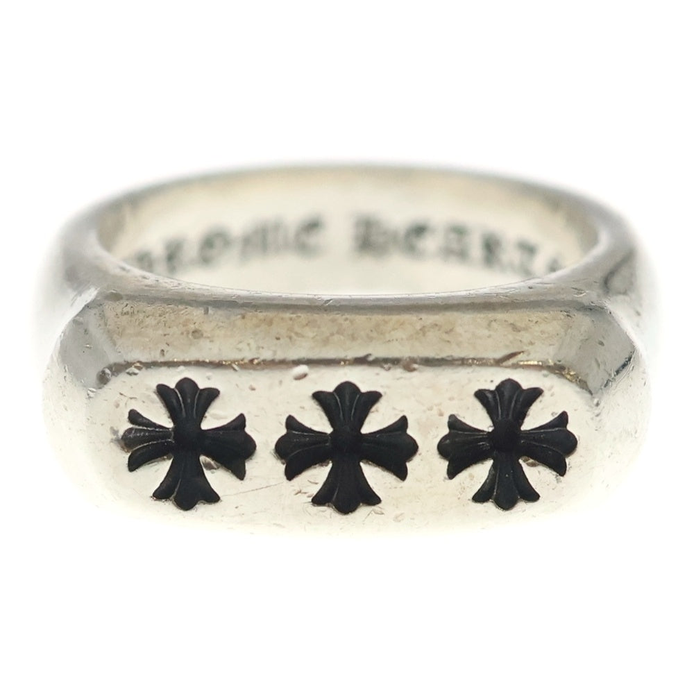 CHROME HEARTS(クロムハーツ) LIL PJ 3CH PLUS リル PJ 3CHプラスシルバーリング シルバー