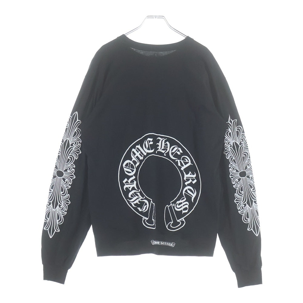 CHROME HEARTS(クロムハーツ) CH L S 1 袖フローラルプリント長袖カットソー