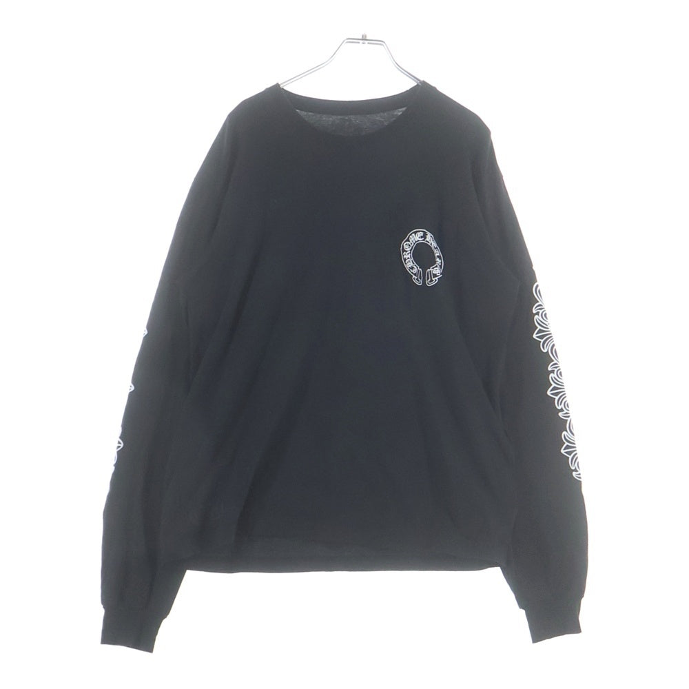 CHROME HEARTS(クロムハーツ) CH L S 1 袖フローラルプリント長袖カットソー