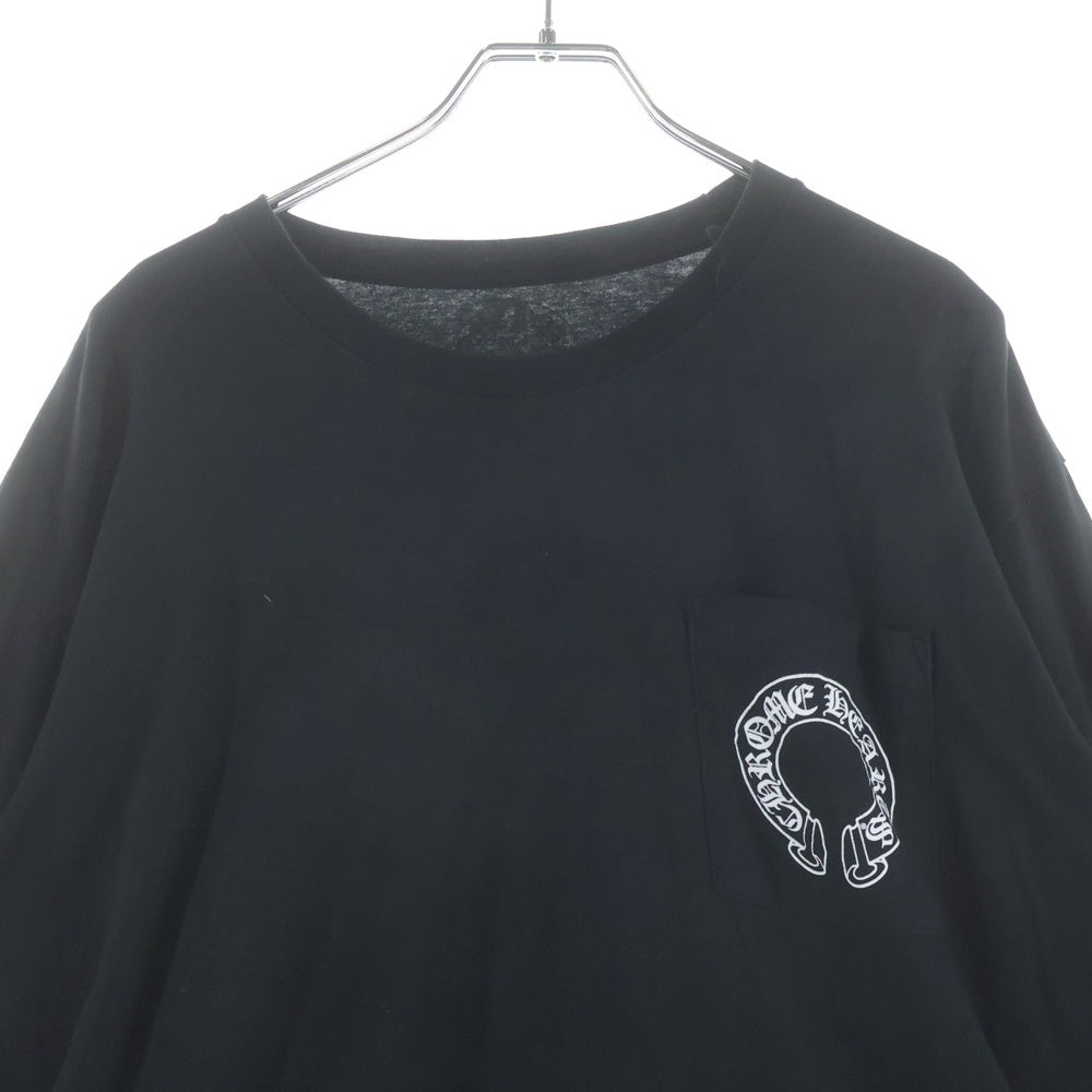 CHROME HEARTS(クロムハーツ) CH L S 1 袖フローラルプリント長袖カットソー