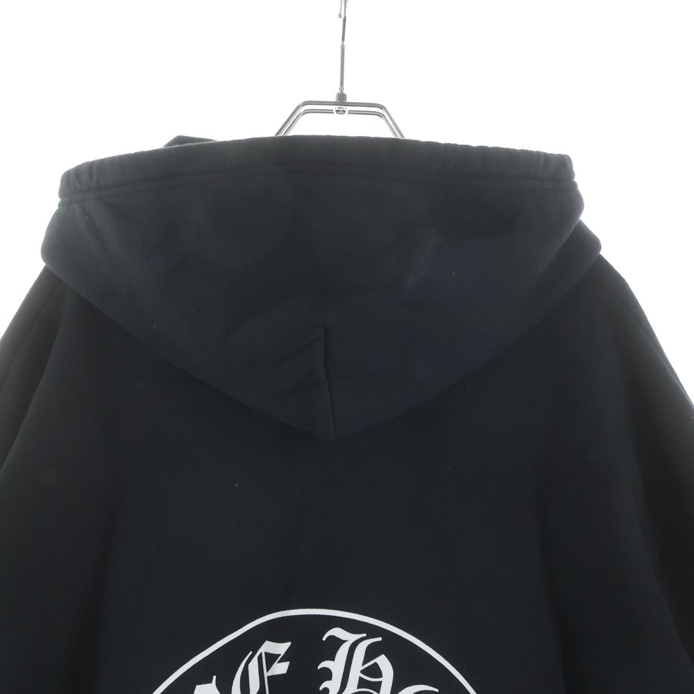CHROME HEARTS(クロムハーツ) SWTSHRT HD ZIP LTD 東京限定バックホースシュープリントジップアップパーカー