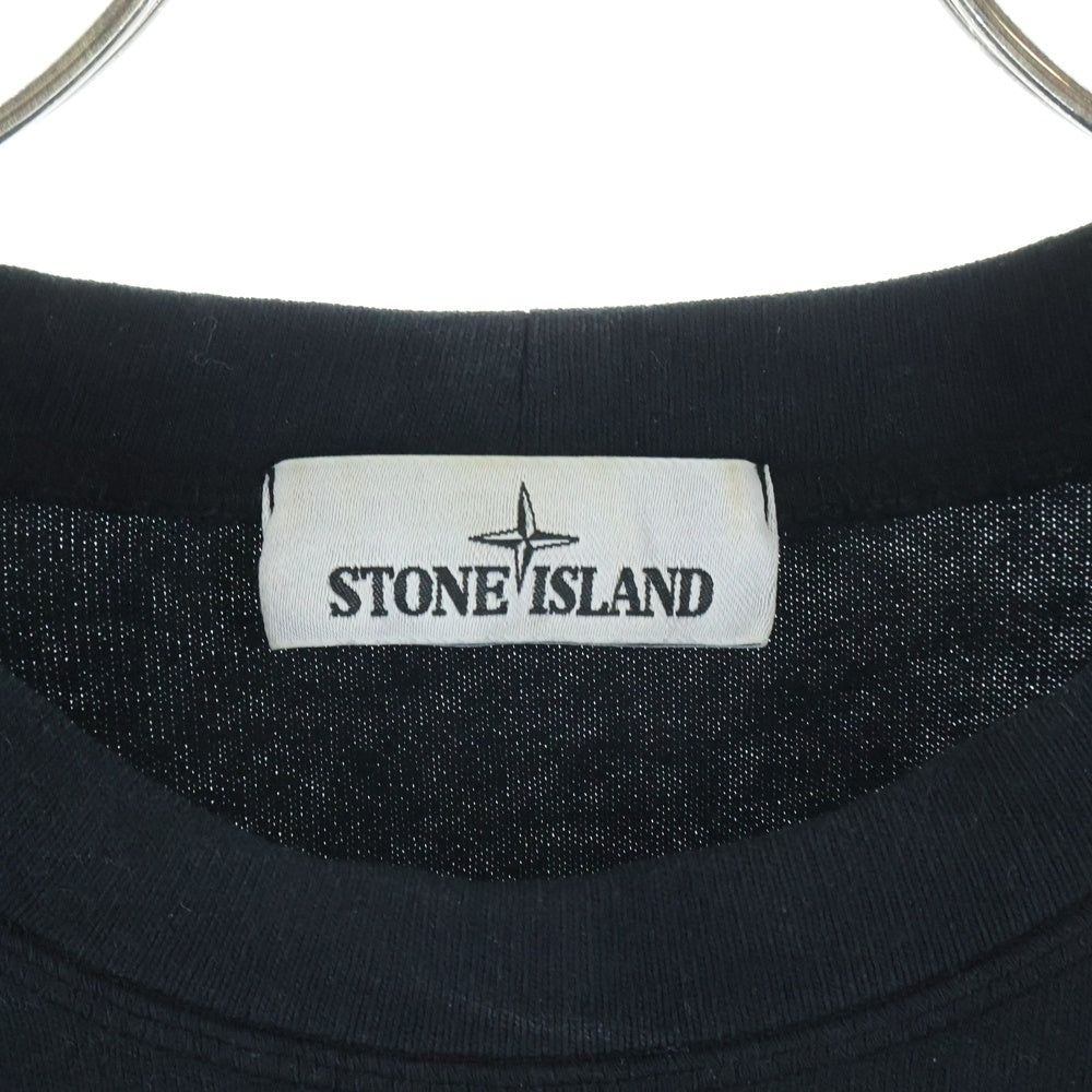 STONE ISLAND(ストーンアイランド) Sweatshirt クルーネック 長袖 カットソー ブラック