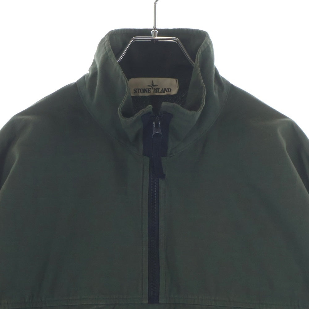 STONE ISLAND(ストーンアイランド) 20AW Cotton Ripstop Anorak Blouson 731510802 コットンリップストップアノラックブルゾン カーキ