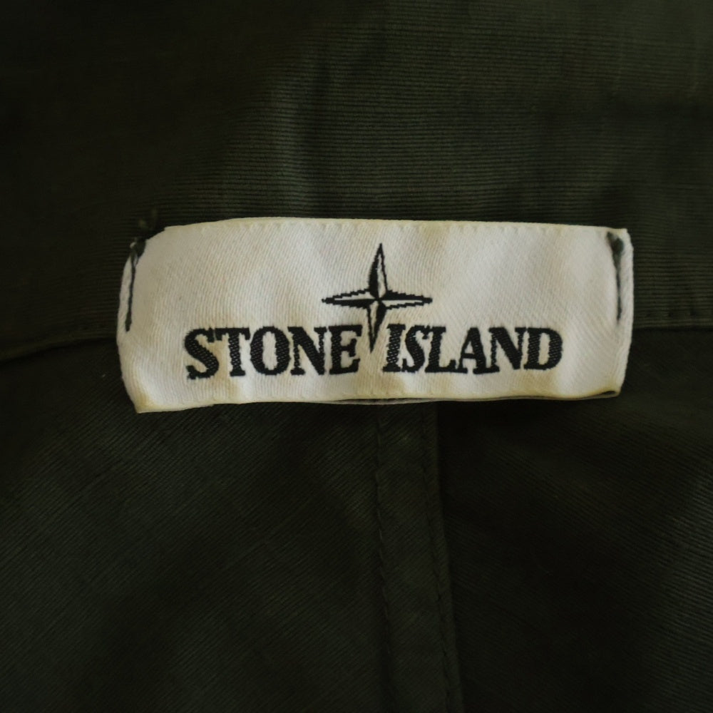 STONE ISLAND(ストーンアイランド) 20AW Cotton Ripstop Anorak Blouson 731510802 コットンリップストップアノラックブルゾン カーキ