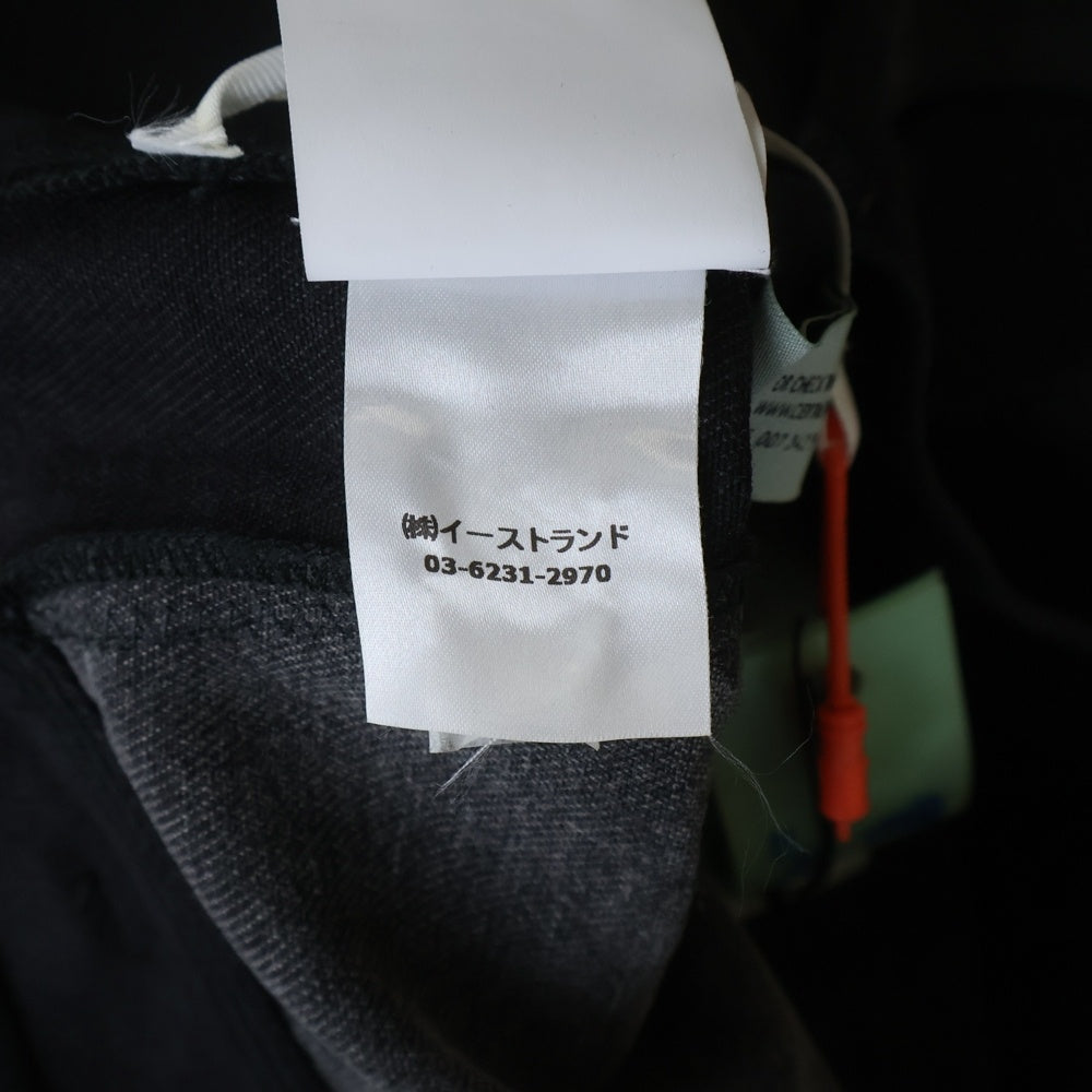OFF-WHITE(オフホワイト) Denim Program OMYA083E20DEN001 再構築 ダブルニー デニムパンツ ブラック
