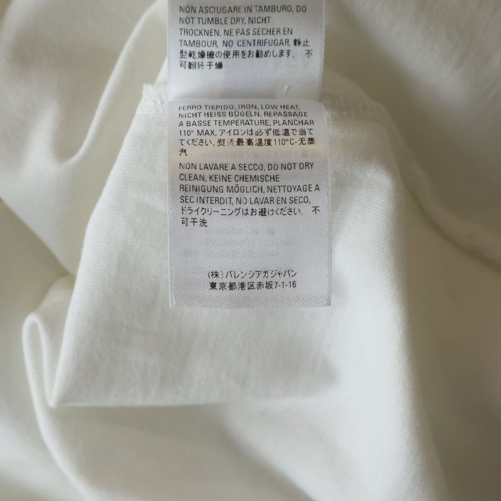 BALENCIAGA(バレンシアガ) 21AW NASA SPACE ナサ スペース パッチ 半袖Tシャツ カットソー ホワイト 651795 TKVD7
