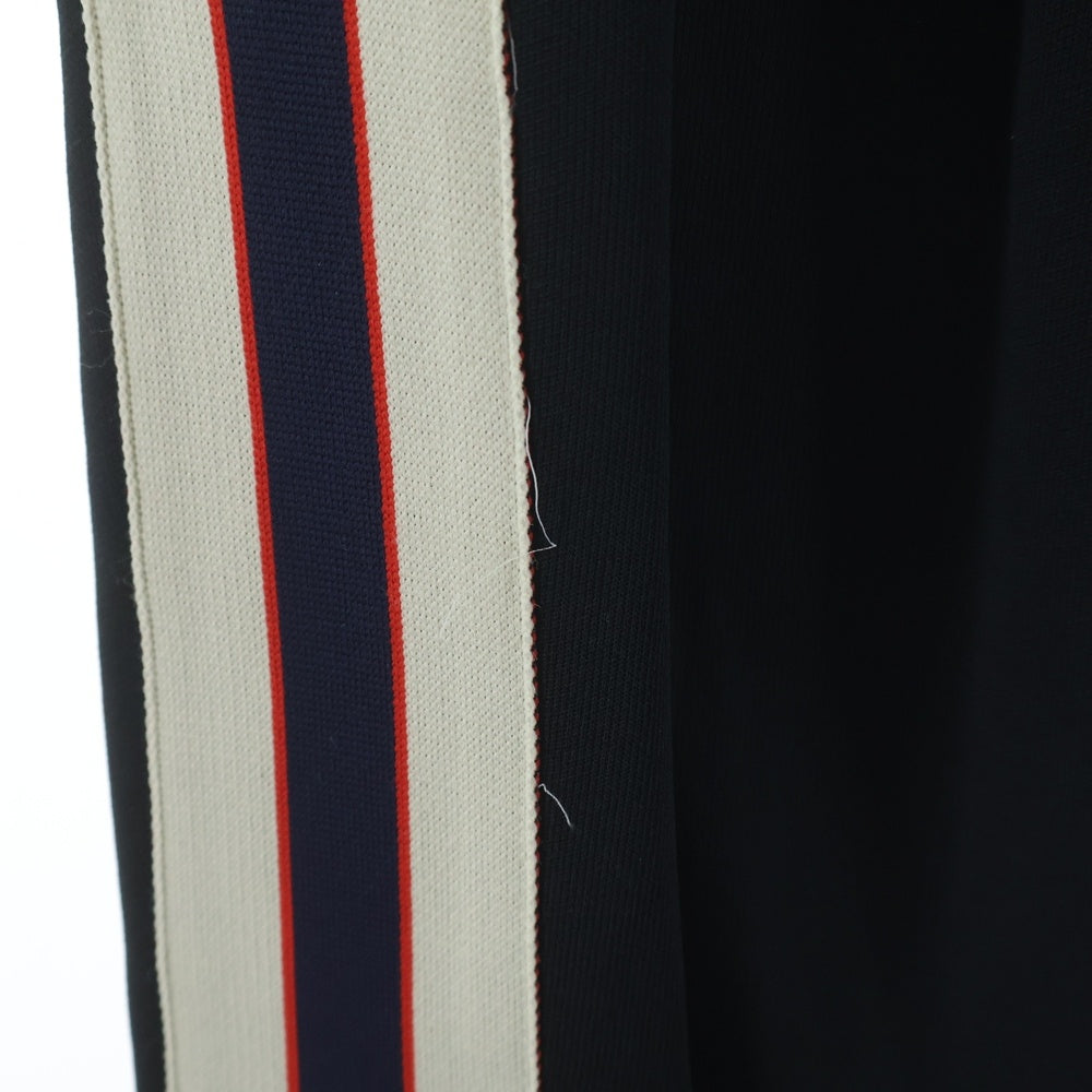 GUCCI(グッチ) 17AW GGサイドラインテクニカル トラックパンツ ブラック