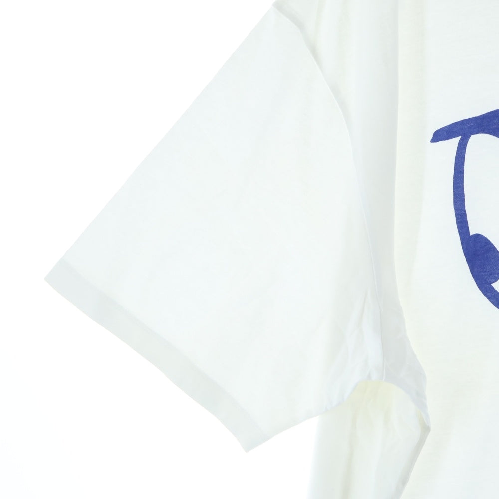 LOEWE(ロエベ) Face Print TEE H664Y22J12 プリント Tシャツ 半袖カットソー ホワイト