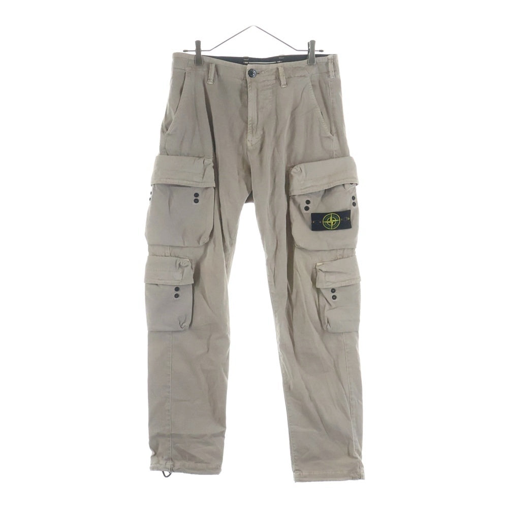 STONE ISLAND(ストーンアイランド) TREATMENT PANTS 711530702 カーゴ パンツ ベージュ
