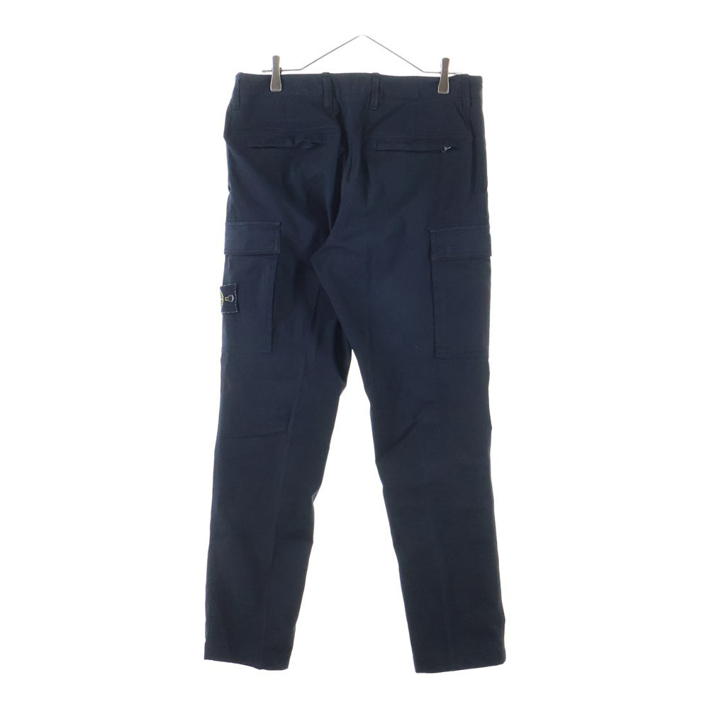 STONE ISLAND(ストーンアイランド) Cotton Cargo Pants 691531310 コットン カーゴ パンツ ブラック