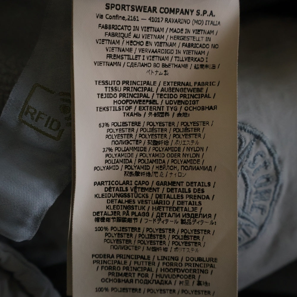STONE ISLAND(ストーンアイランド) DAVID LIGHT-TC WITH MICROPILE 751541231 ナイロン フーディー ジャケット グレー