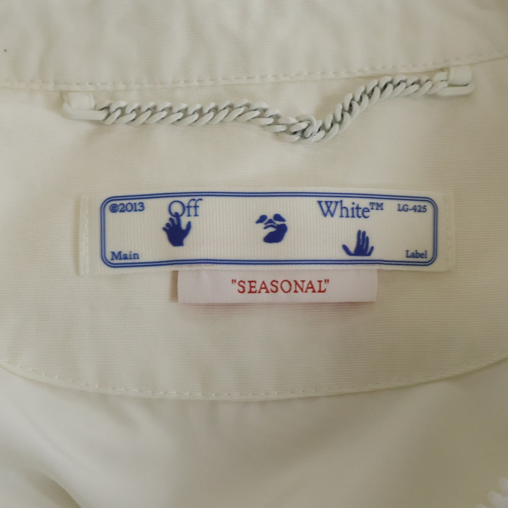 OFF-WHITE(オフホワイト) 22SS Neen Harrington Jacket OMEA313S22FAB001 ニーンハリントンジャケット ホワイト