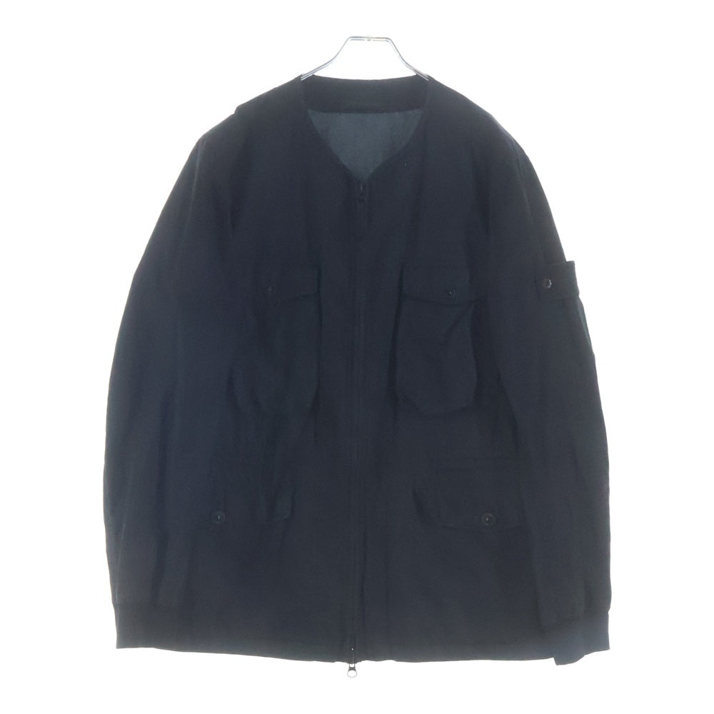 STONE ISLAND(ストーンアイランド) GHOST PIECE 50 Fili Resinata Jacket ナイロンジャケット ブラック 7015406F1
