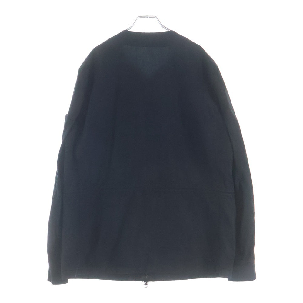 STONE ISLAND(ストーンアイランド) GHOST PIECE 50 Fili Resinata Jacket ナイロンジャケット ブラック 7015406F1