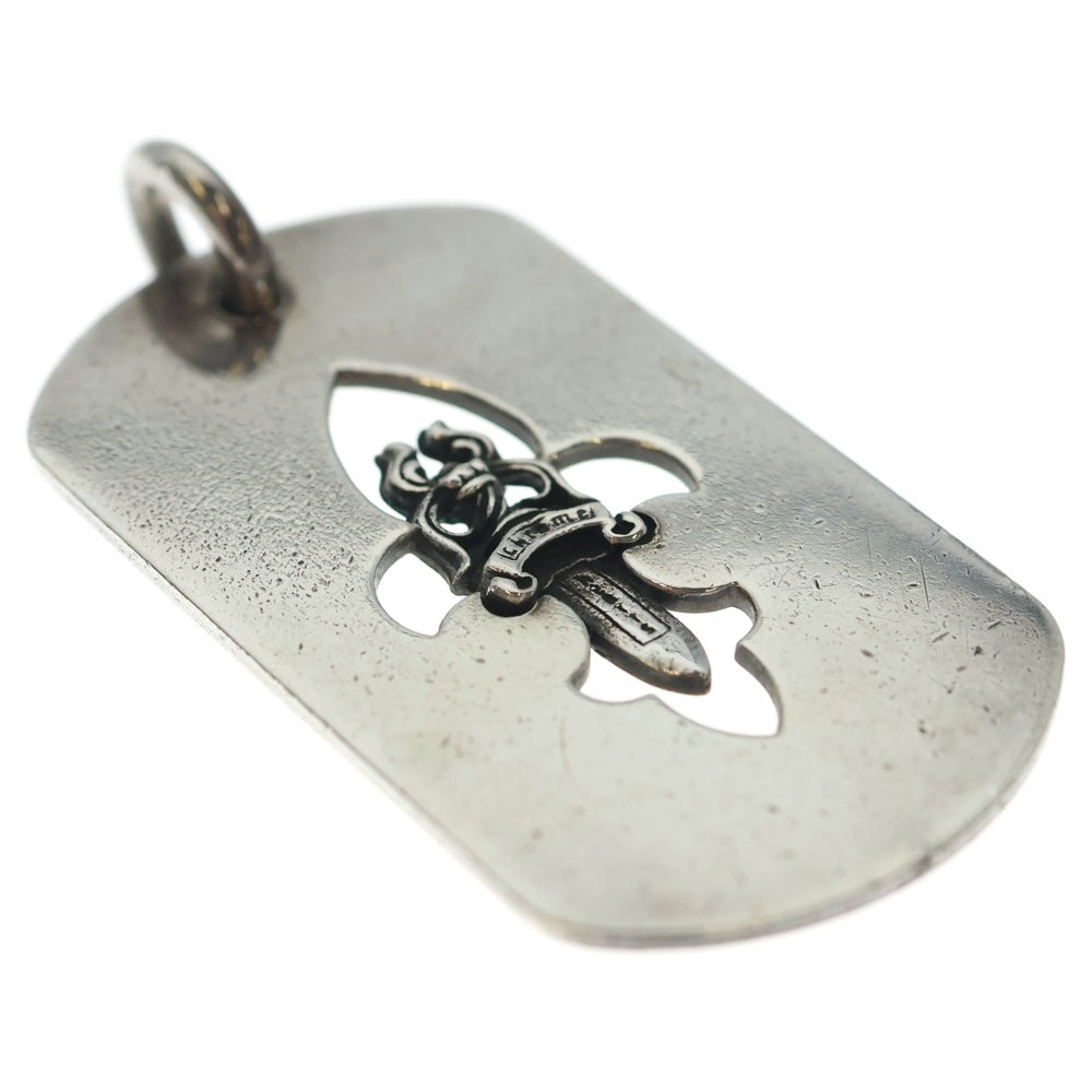 CHROME HEARTS(クロムハーツ) D TAG LRG FLE DAG フレアダガードッグタグ ラージドッグタグネックレストップ