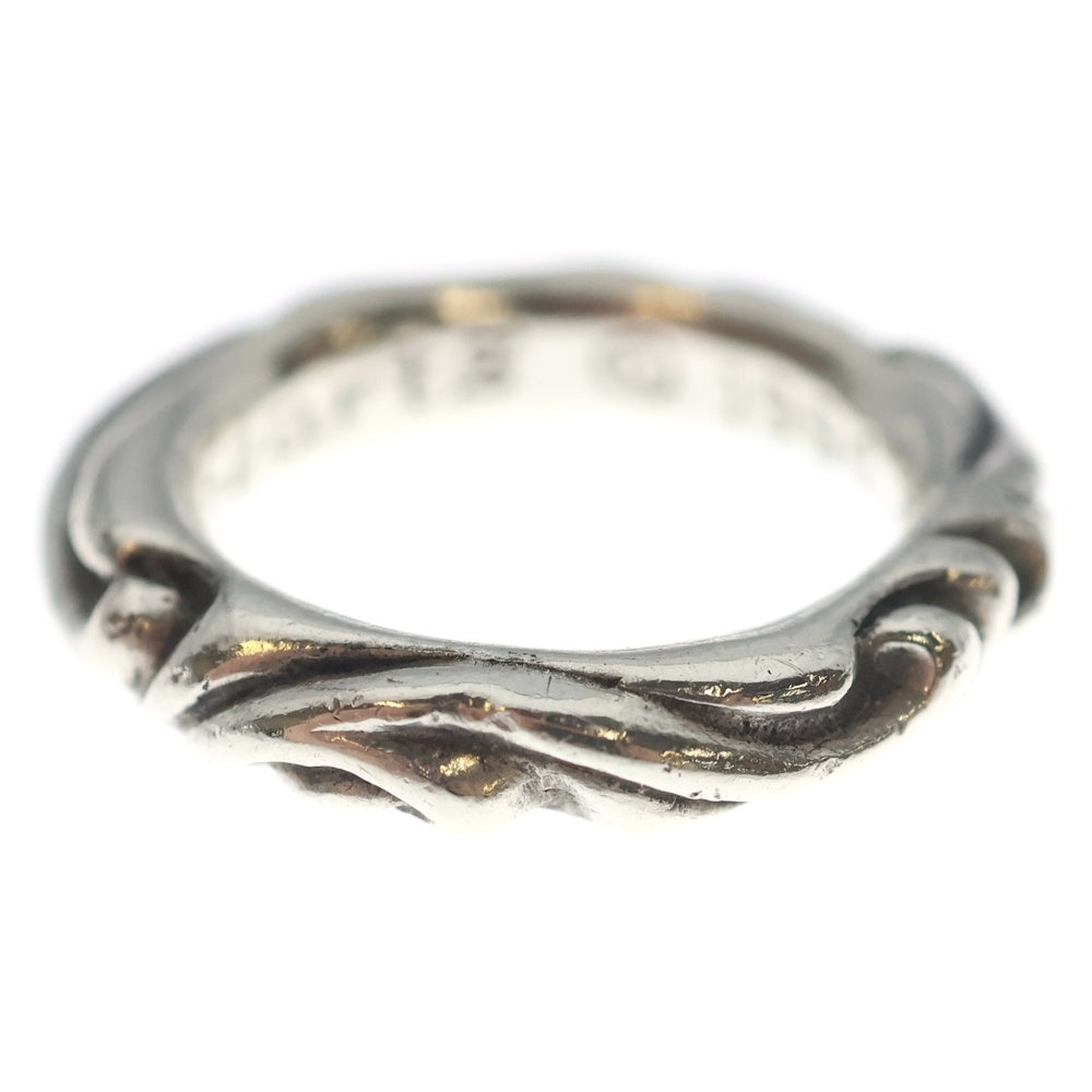 CHROME HEARTS(クロムハーツ) SCRL BAND スクロールバンド リング シルバー BCA351