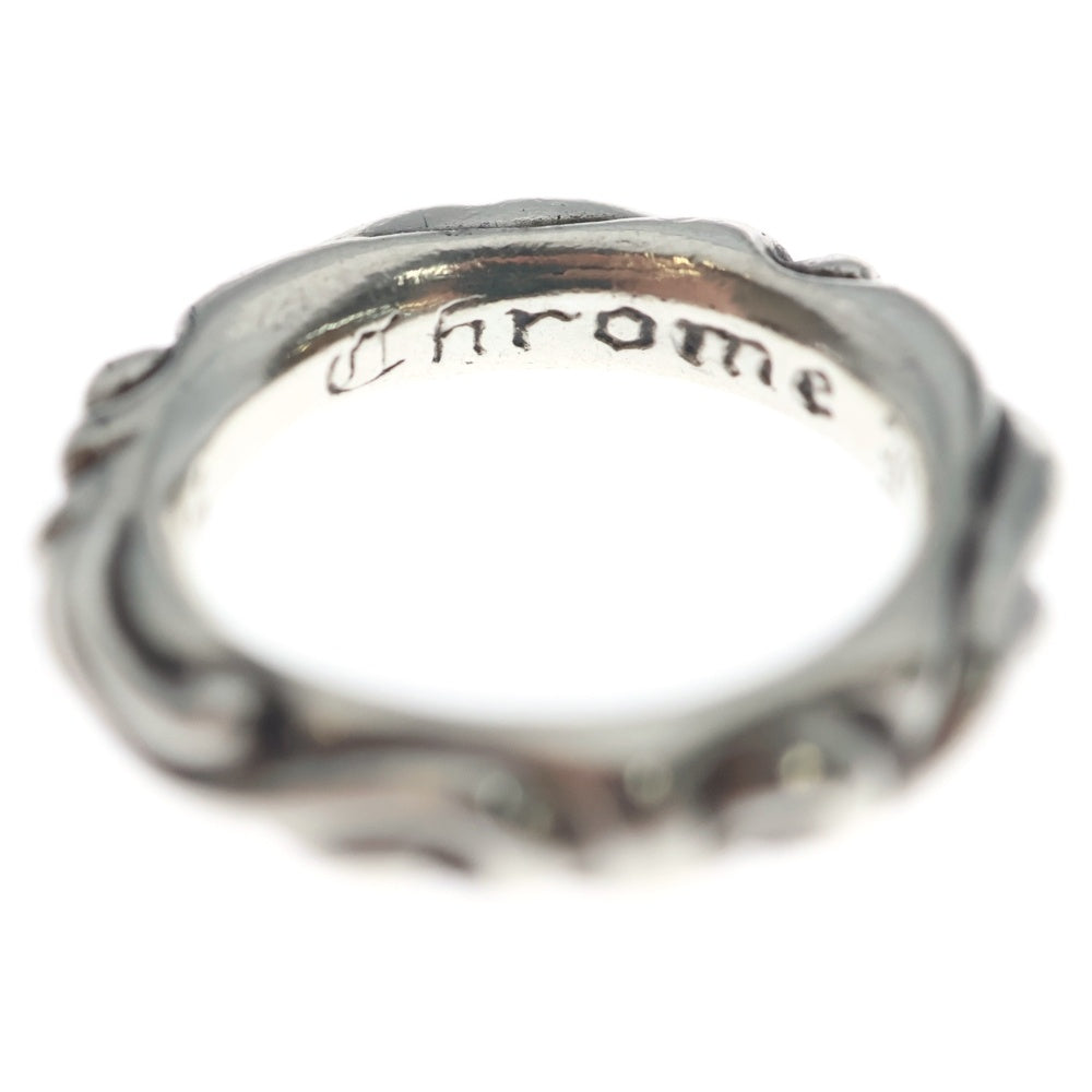 CHROME HEARTS(クロムハーツ) SCRL BAND スクロールバンド リング シルバー BCA351