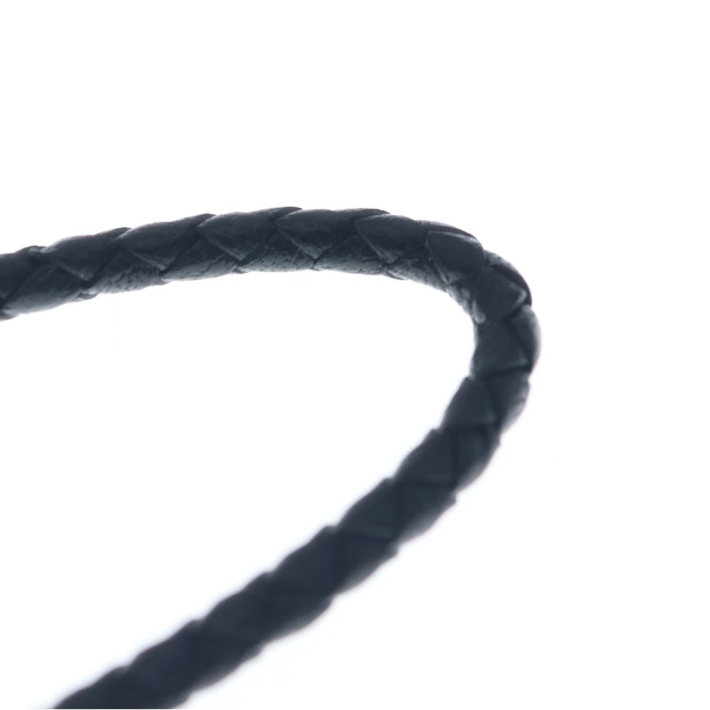 CHROME HEARTS(クロムハーツ) BOLOTIE OVALTINY タイニークラシックオーバルクロス ループタイ シルバー/ブラック BCA209