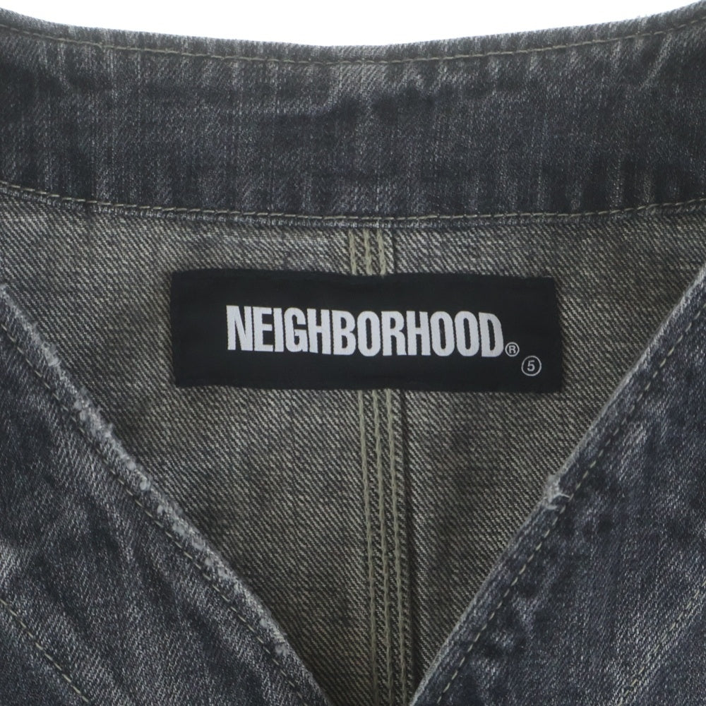 NEIGHBORHOOD(ネイバーフッド) SAVAGE GOVERNOR C-JKT 202XBNH-JKM04 サベージ デニムジャケット ブラック