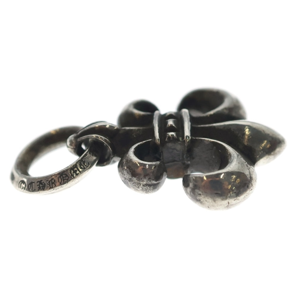 CHROME HEARTS(クロムハーツ) BS FLUER CHARM BSフレアチャーム シルバーネックレストップ