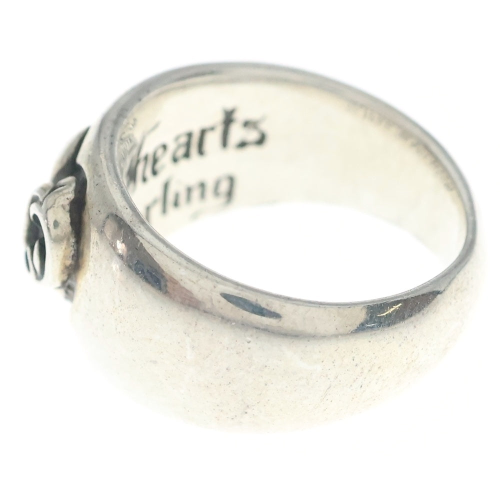 CHROME HEARTS(クロムハーツ) HEART IN BAND ハートインバンド シルバーリング
