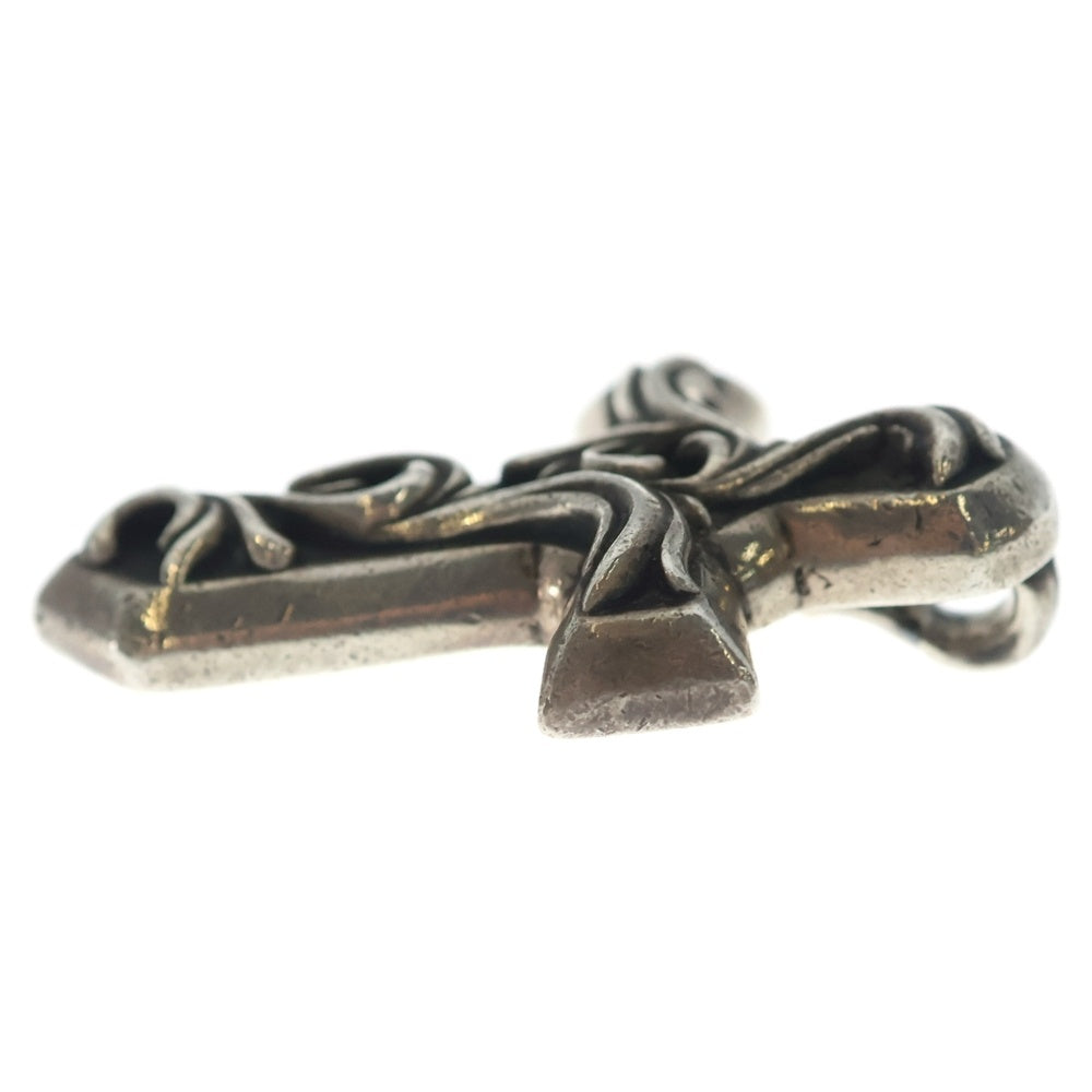 CHROME HEARTS(クロムハーツ) VULCAN CROSS スモールバルカンクロス シルバーネックレス