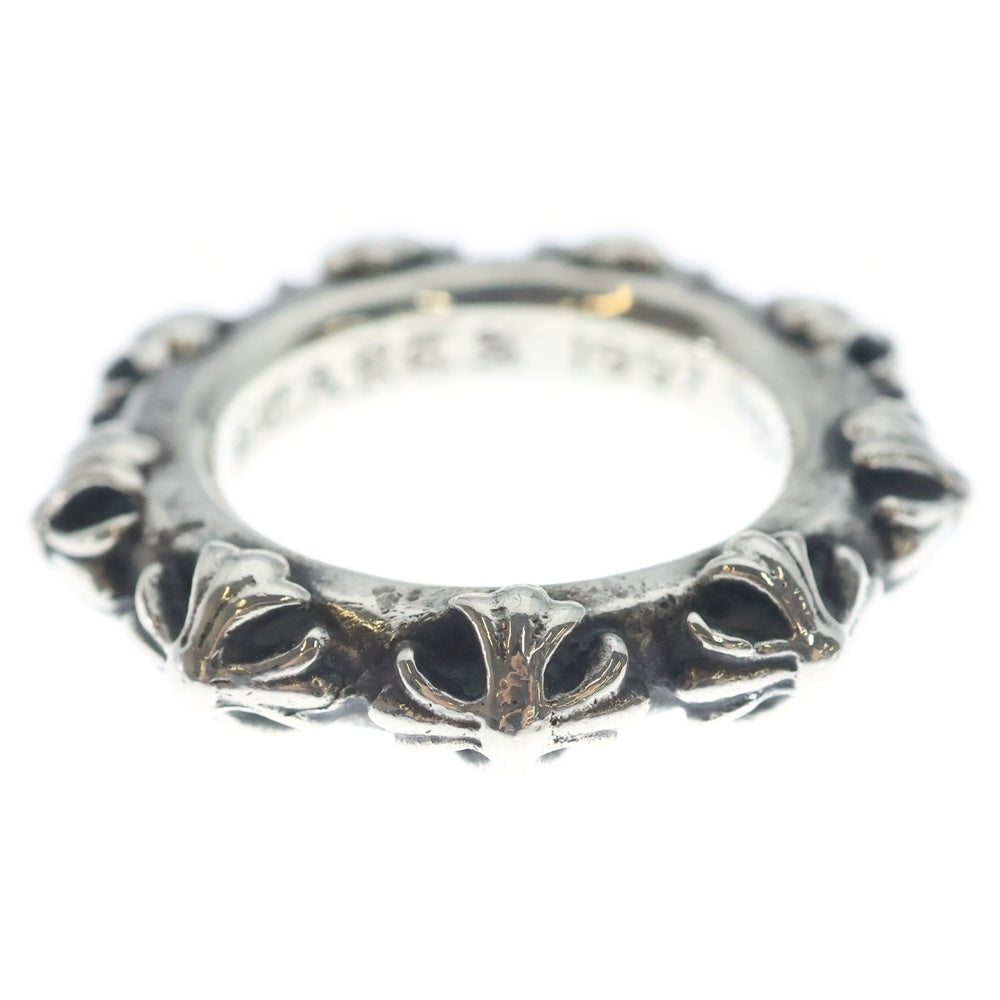 CHROME HEARTS(クロムハーツ) CROSS BAND クロスバンド リング シルバー BCA342