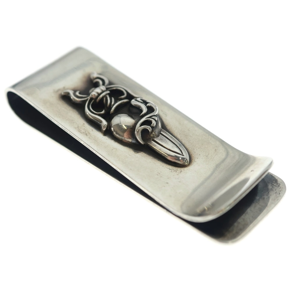 CHROME HEARTS(クロムハーツ) MNY CLIP SM ダガーハートモチーフマネークリップ シルバー