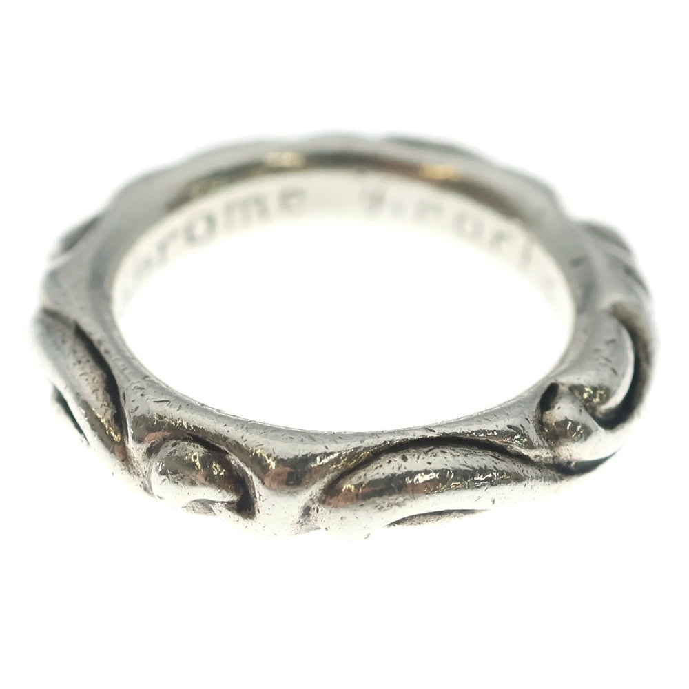 CHROME HEARTS(クロムハーツ) SCRL BAND スクロールバンド リング シルバー BCA351