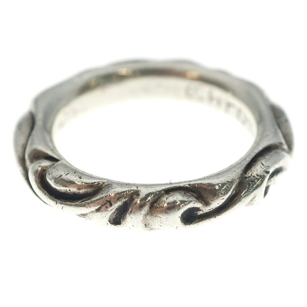 CHROME HEARTS(クロムハーツ) SCRL BAND スクロールバンド リング シルバー BCA351