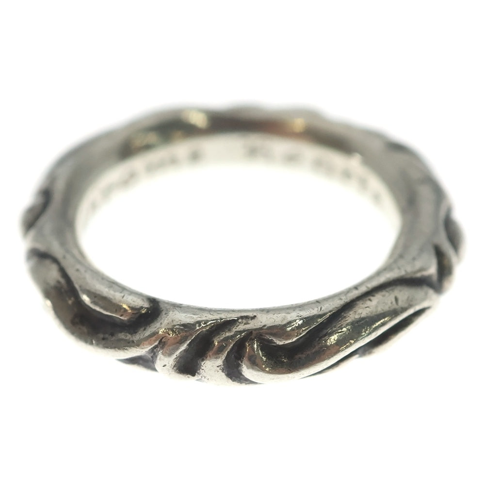 CHROME HEARTS(クロムハーツ) SCRL BAND スクロールバンド リング シルバー BCA351